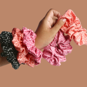 Printed Scrunchie Floral