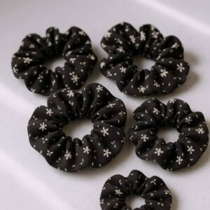 Printed Scrunchie Polka