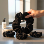 Black Velvet Scrunchie